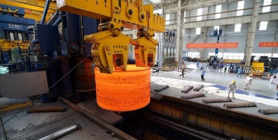 全球首臺超級軋環機在山東伊萊特投產