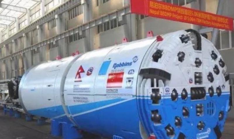 Bhairi Babi Divergence：完成工作的40％，約5公里的隧道隧道礦山