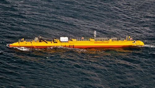 2MW浮式潮汐渦輪機的發電量達到了創紀錄的水平