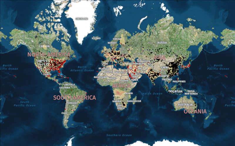 遠超中國印度和美國的地區，南非姆普馬蘭加成全球最大的二氧化氮（NO2）空氣污染區