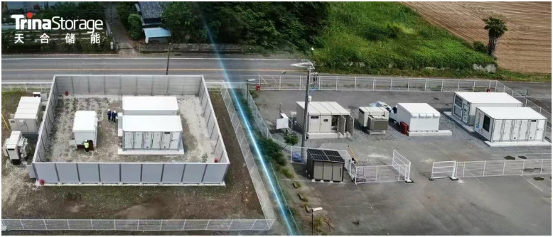 日本首批!天合儲能兩座電站三周極速交付
