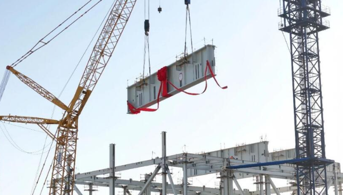 國家電投阜新熱電聯產機組擴建項目完成關鍵節點